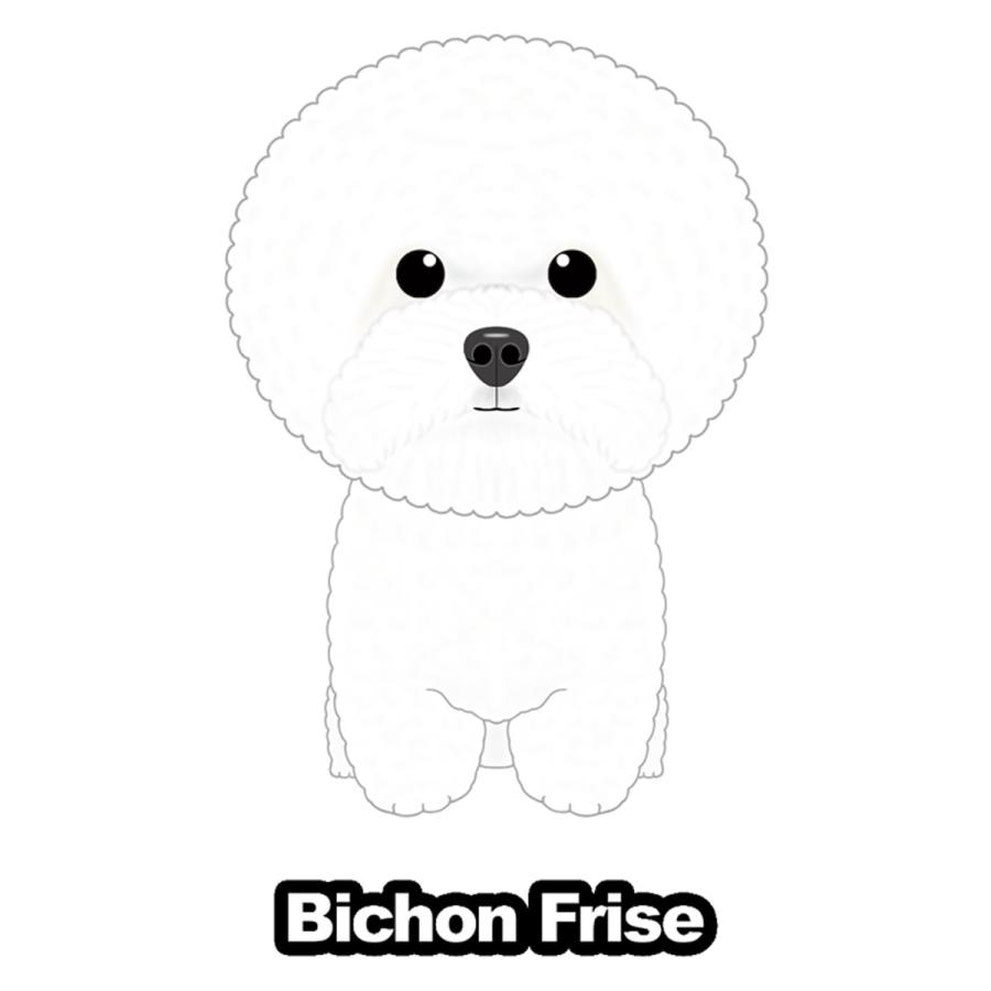 ビションフリーゼ ビション 犬 犬ステッカー 車 窓 玄関 犬種別 名前 ステッカー カーステッカー グッズ ドッグステッカー S Bf01 Argent 通販 Yahoo ショッピング