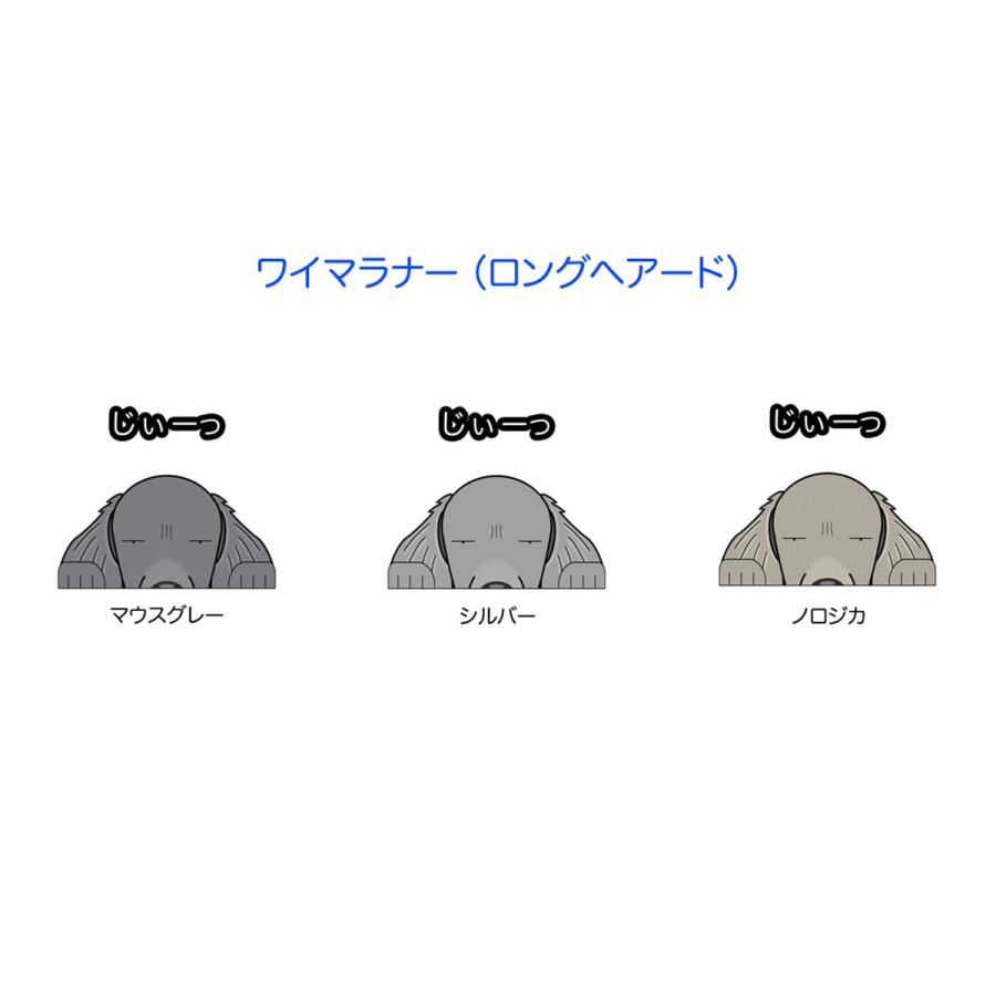 ドラレコ犬ステッカー ワイマラナー ロングヘアード 犬 ステッカー シール ドライブレコーダー 録画 グッズ 迷惑防止 S Rwml01 Argent 通販 Yahoo ショッピング