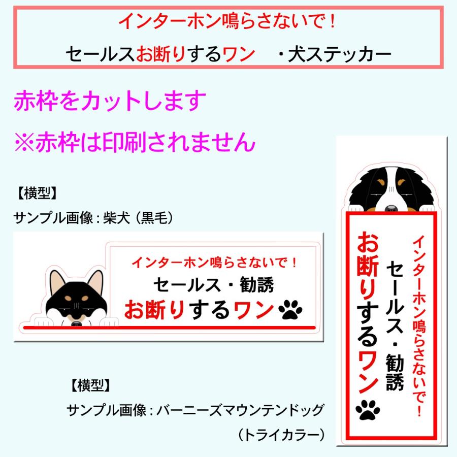 勧誘セールスお断りステッカー(犬)・犬ステッカー セールス 訪問 お断り 防犯 かわいい オリジナル 犬 ステッカー セールスお断り ステッカー 犬 スコティッシュテリア スコティッシュ スコッティ スコッチ 犬ステッカー 玄関 門扉 ポスト グッズ 迷惑防止 訪問販売 お断り 横型 縦型 うちの子危険 お断りするワン ステッカー