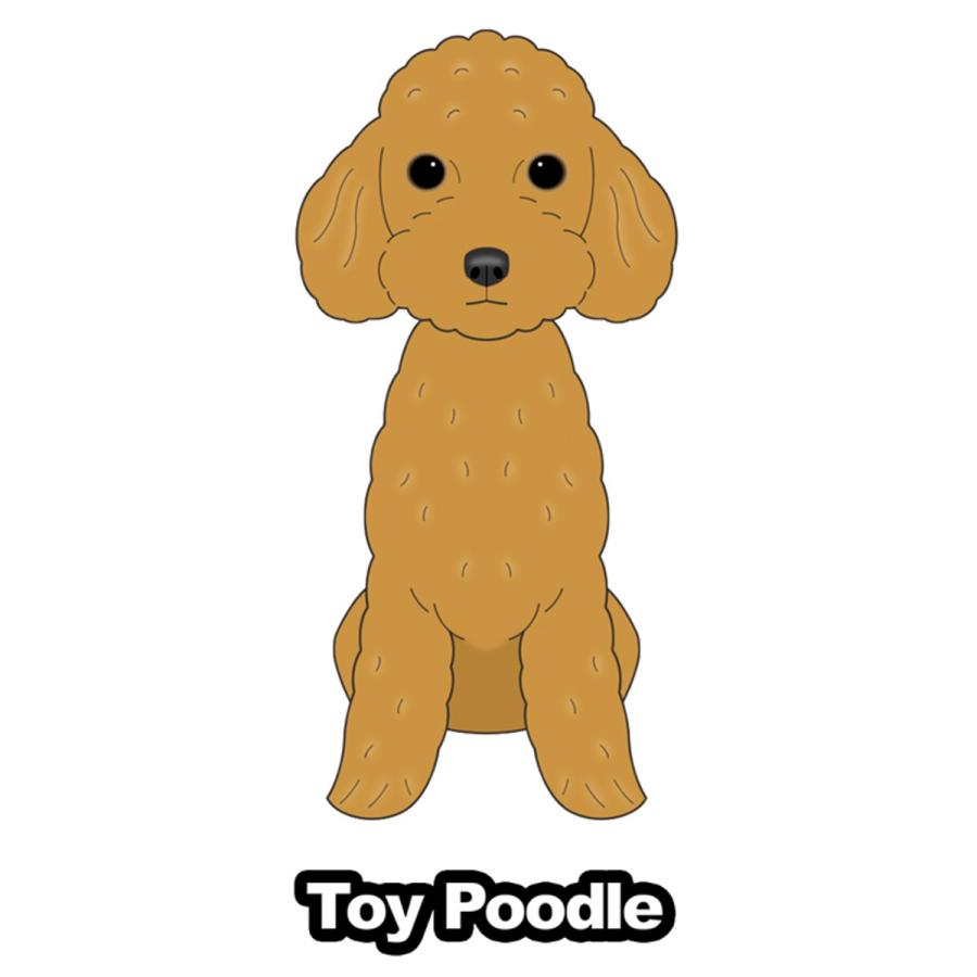 トイプードル トイプー プードル 犬 犬ステッカー 車 窓 玄関 犬種別 名前 ステッカー ドッグステッカー グッズ カーステッカー S Tp01 Argent 通販 Yahoo ショッピング