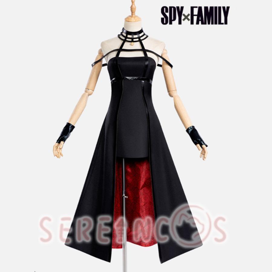 スパイファミリー コスプレ ヨル・フォージャー コスプレ SPY×FAMILY コスプレ 荊棘姫 セクシー イベント コスイベン 高品質 アニメ コスチューム｜argonaute-store｜04