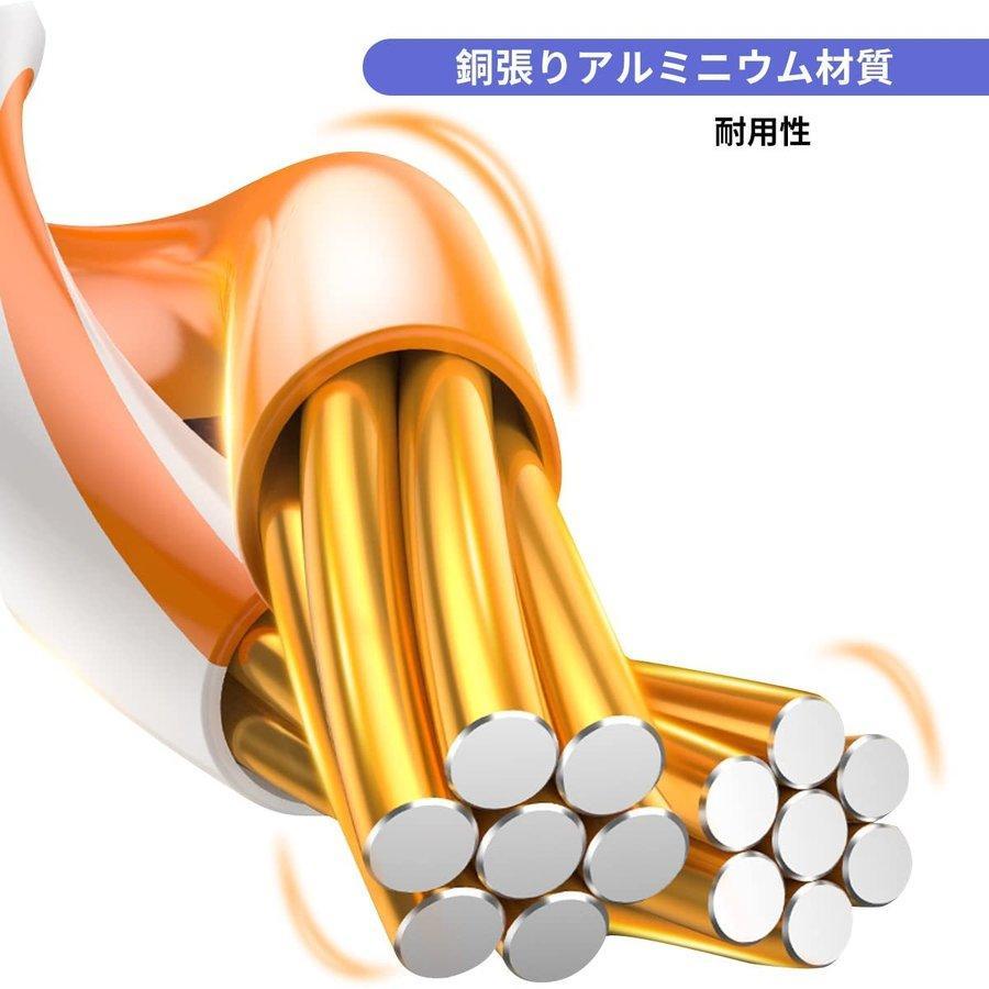 LANケーブル 屋外用 PoE対応 50m 高速 有線 カメラ接続用 インターネットケーブル コネクタ付 耐候性 難燃性 ホワイト |  | 05