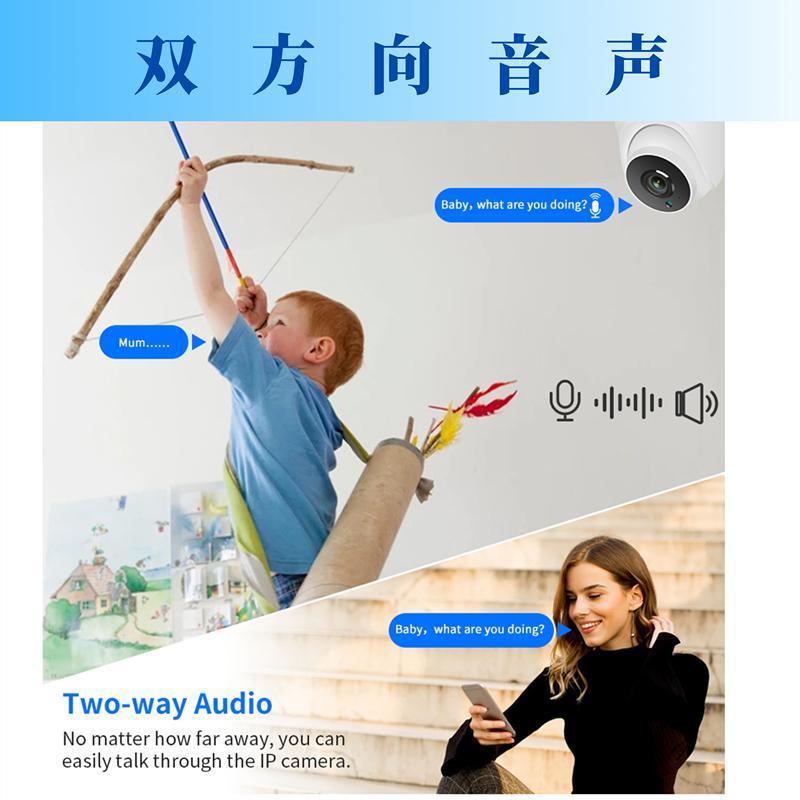 防犯カメラ セット 8台 ワイヤレス 店舗用 家庭用 屋内 監視カメラ