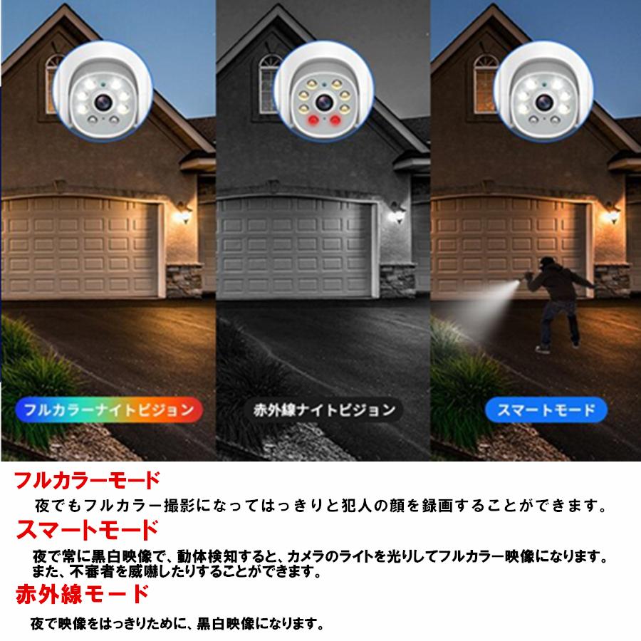 防犯カメラ 屋外 POE給電  家庭用 双方向通話可 暗視撮影 AI検知 業務用 防水 監視カメラ 常時録画 スマホ遠隔監視 500万画素 モニター付き HDD付き |  | 10