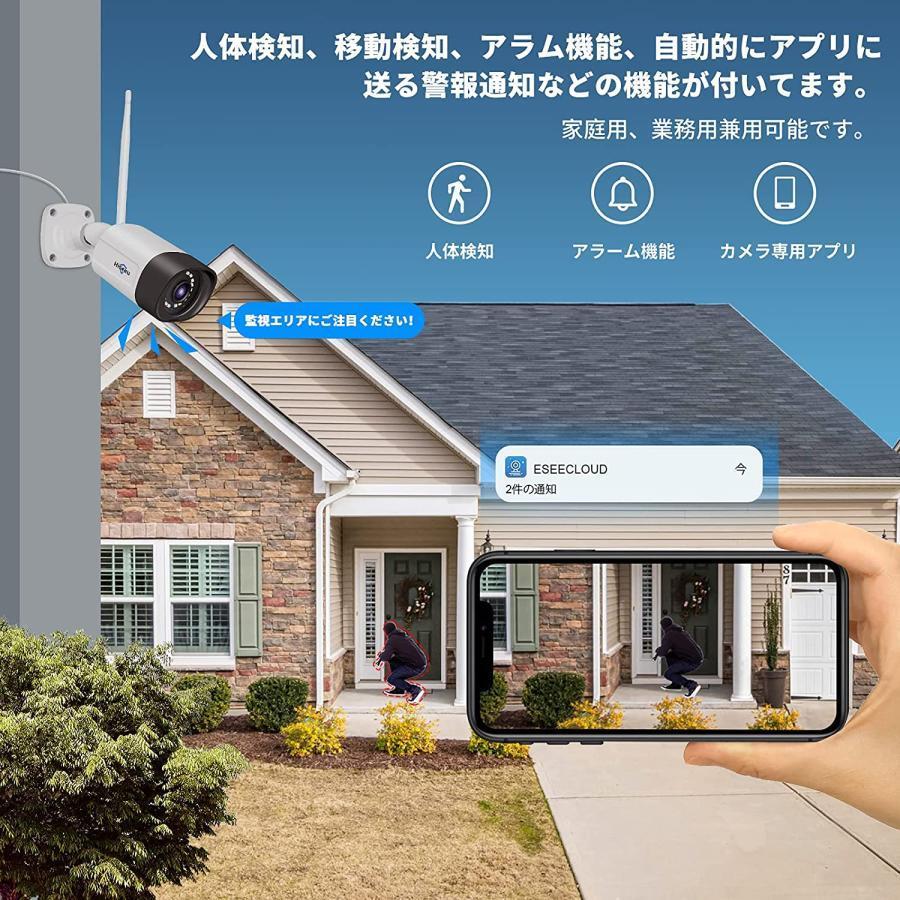 防水仕様デュアルレンズ 5GWi-Fiデュアルバンド防犯カメラ5