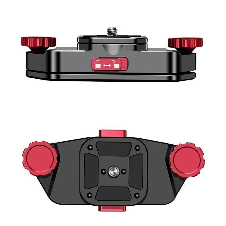 バックパッククリップ カメラホルスター カメラホルダー 一眼レフ対応キャプチャー型クイックリリースクリップ Sony/Canon/Nikonに対応 | 
