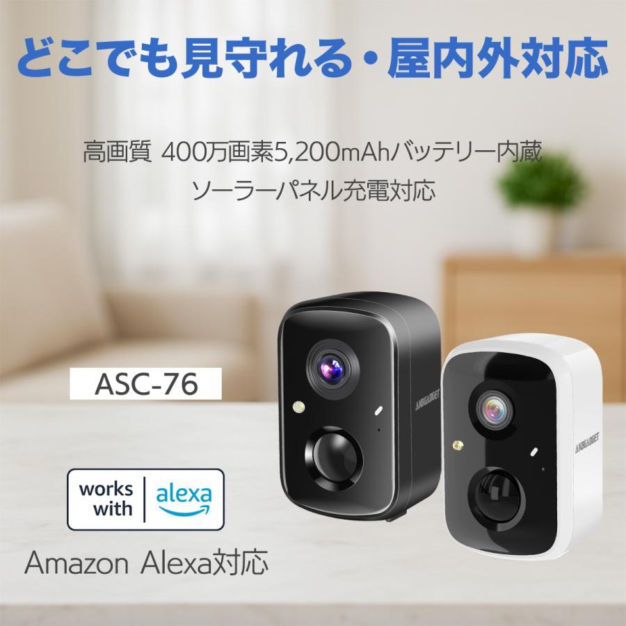 防犯カメラ ワイヤレス 家庭用 ペットカメラ 5GhZ 屋内 ベビー 見守り 監視カメラ スマホ 同時通話 連続録画 400万画素 充電 防犯灯 SD録画 ソーラーパネル対応 | ArcOWL | 01