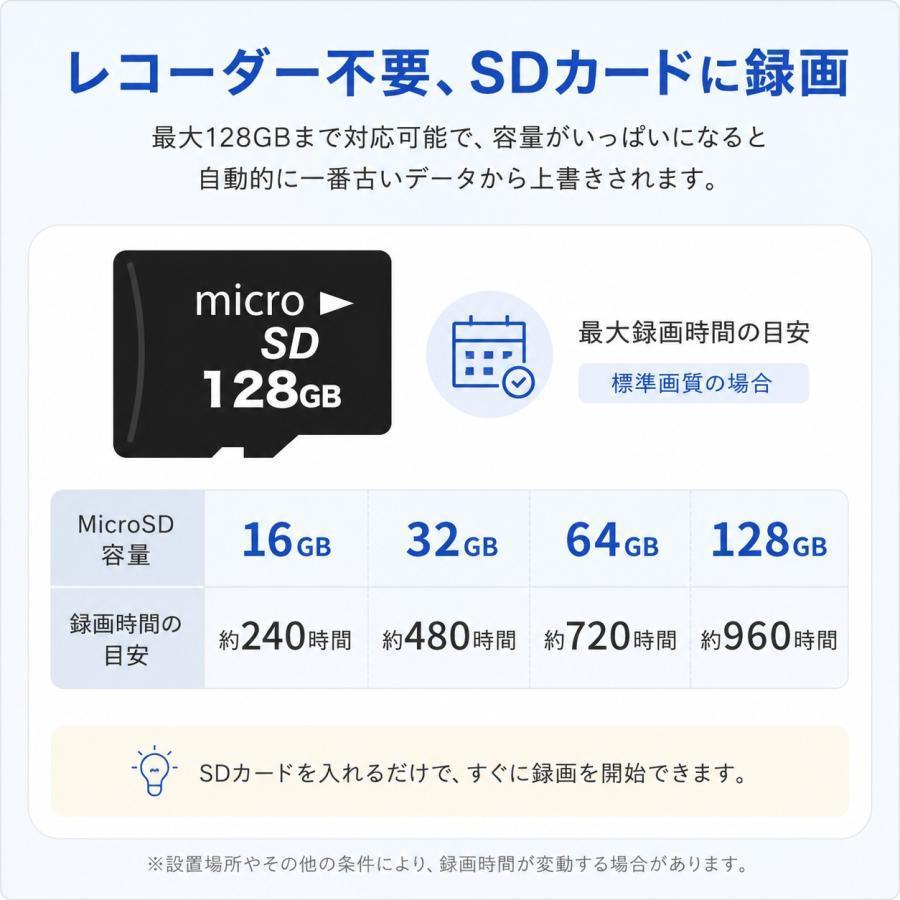 防犯カメラ ソーラー 屋外 監視カメラ wifi 防水 NVR増設可能 ネットワークカメラ 完全無線 電源不要 ソーラーパネル充電可能 双方向 PIR人体感知 暗視撮影 | ArcOWL | 13