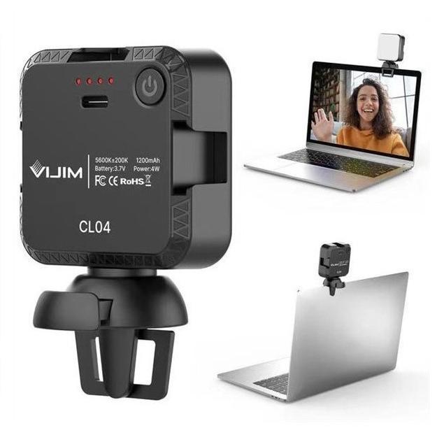 ビデオライト LEDライト 補助光とクリップクランプランプユニバーサル  ipadのandroid タブレット用/ラップトップ/pc  会議ビデオライトled Vijim CL04 | 