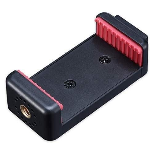 三脚マウント スマートフォン用ホルダー アクセサリーシュー 外付けマイク可能　iPhone/Android/Xperia/Galaxy/SONY/LG など4.0ー6.5 インチの機種に対応 |  | 06