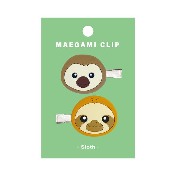 ナマケモノ ベビーヘアクリップ ヘアピン ヘアゴム ヘアアクセサリー 髪飾り アニマル 前髪クリップ ナマケモノ / ヘアクリップ 可愛い 動物 ヘア