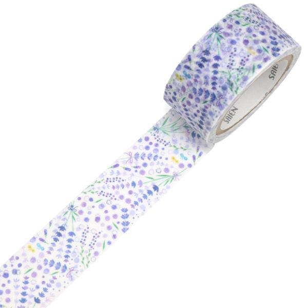 【8774】海外　マステ　5m巻売り　PETマスキングテープ　芝生　ラベンダー 8360】海外 マステ 5m巻売り PETマスキングテープ 背景