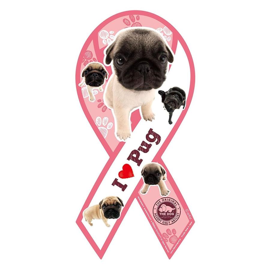 リボンマグネット 犬 The Dog パグ 車 ステッカー Pug 磁石 カー用品 盲導犬 支援グッズ ありしろ雑貨店yahoo 店 通販 Yahoo ショッピング