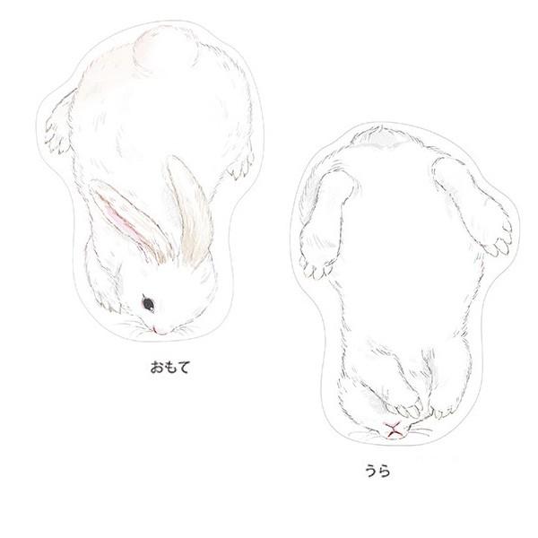 おしりカード ウサギ うさぎ 可愛い ミニカード メッセージカード 動物 ギフト 日本製 Paperable ありしろ雑貨店yahoo 店 通販 Yahoo ショッピング