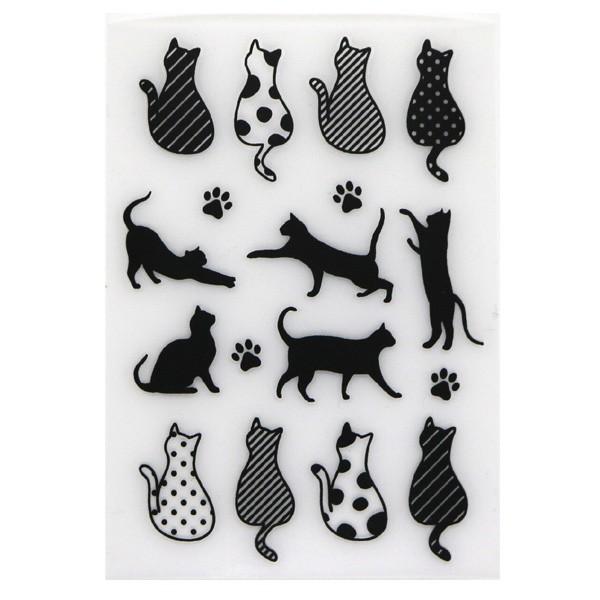 Irodo 布用転写シール キャット ブラック 黒猫 ネコ ファブリックステッカー アイロン不要 日本製 マスク デコ 扶桑 ありしろ雑貨店yahoo 店 通販 Yahoo ショッピング