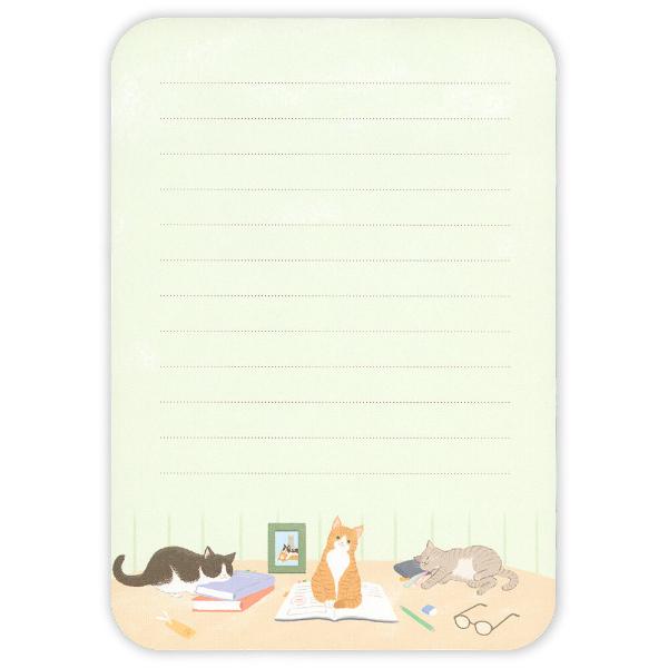 エヌビー社 にゃんとも レターセット おじゃま / 猫 ネコ 定形郵便