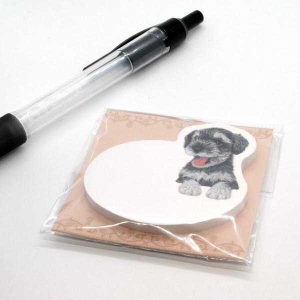 Pkふせん シュナウザー 40枚入 犬 付箋 可愛い ダイカット 付箋メモ エヌビー社 日本製 ありしろ雑貨店yahoo 店 通販 Yahoo ショッピング