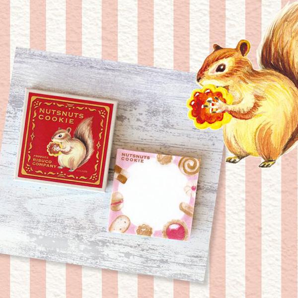 オトメ時間 ボックスメモ クッキー 85枚入 / 可愛い スイーツ 箱入り