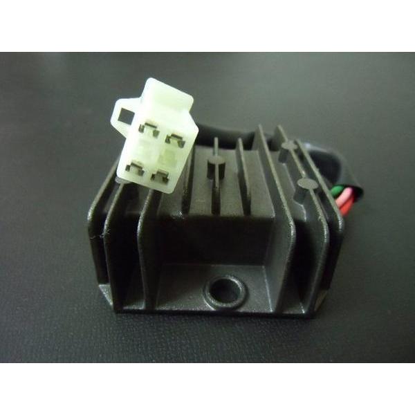 12V 発電力アップ HID化 4P カプラー 全波整流 レギュレーター カブ