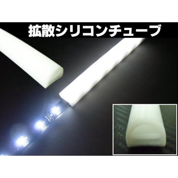 拡散 シリコンチューブ 1M 切売 LED テープライト 用 ケース 同梱無料 | 