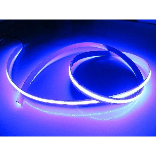 極薄 2mm 12V 1M COB 面発光 色ムラなし つぶつぶ感なし LED