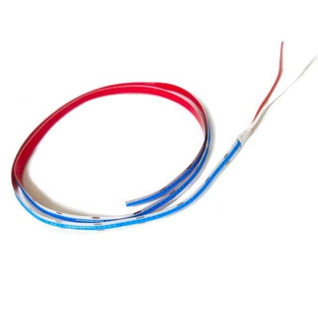 極薄 2mm 12V 1M COB 面発光 色ムラなし つぶつぶ感なし LED テープ