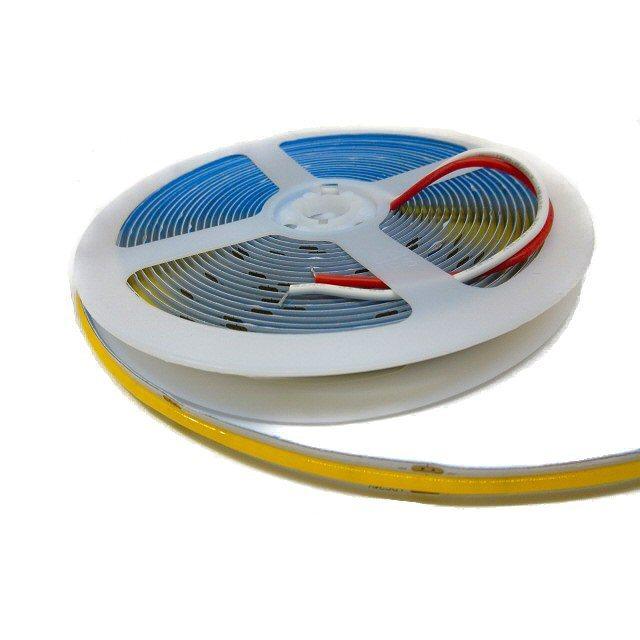 トラック 面発光 つぶつぶ感なし 24V 5M 極薄 2mm COB LED テープ