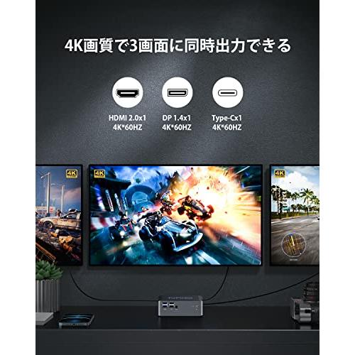 中古品 TOPGRO ミニPC Windows11 Pro 日本語版 第11世代 Core i5-1135G7 DDR4 16G 512GB NVMe 【9651745248】(33716円)