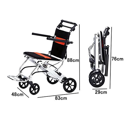 Iproods 車椅子 折りたたみ 軽量 車いす 介護用歩行器 外出用 旅行用 黒い 収納カバー・日本語説明書付き 黒い