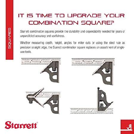 Starrett　C33H-12-4R　12インチコンビネーションスクエアスクエアヘッドのみ