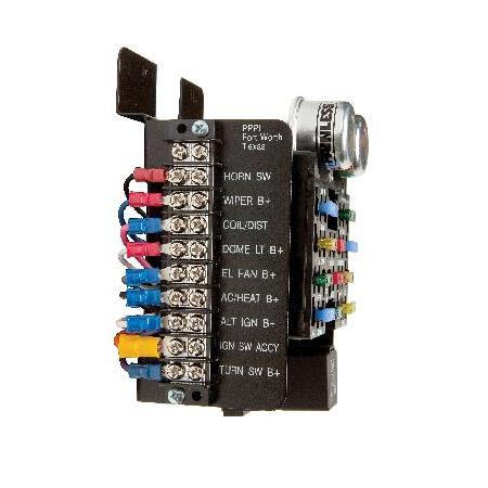 Painless　Performance　30001　Fuse　14-Circuit　Pre-Wired　Universal　Block