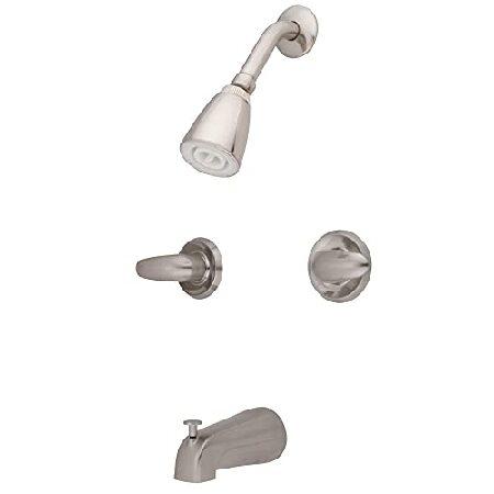 新品Kingston Brass KB248LL Legacy Tub and Shower Faucet, Brushed Nickel,5-Inch