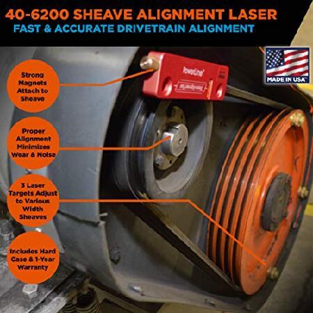 Johnson　Level　＆　40-6200　Tool　Alignment　Sheave　Magnetic　Laser,　Red,　Laser