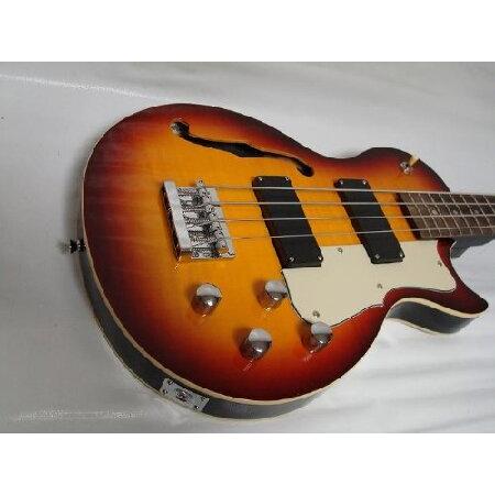【おすすめ】 Bass String 4 Sunburst 新品Ktone Guitar, Bag Body/W Semi-hollow 生活雑貨