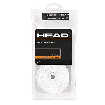【コンビニ受取対応商品】 新品HEAD XtremeSoft オーバーグリップ 30個パック ホワイト 生活雑貨