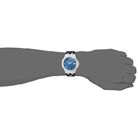 Maurice　Lacroix　メンズ　AI1008-SS001-430-1　Aikon　アナログディスプレイ　スイスクォーツ　ブルー　腕時計,　ブルー,　クォーツ腕時計。