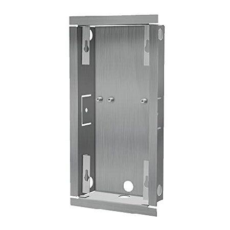DoorBird　IP　Video　Station　D2101V,　Flush-mounted　Brushed　Stainless　Door　Steel,　with　Camera　POE　HD　Capable
