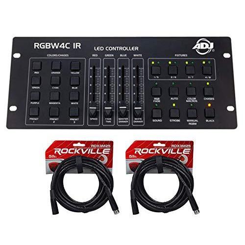 堅実な究極の 新品american Dj Adj Rgbw4c Ir 32 Channel Dmx Controller For Lights Dmx Cables 生活雑貨