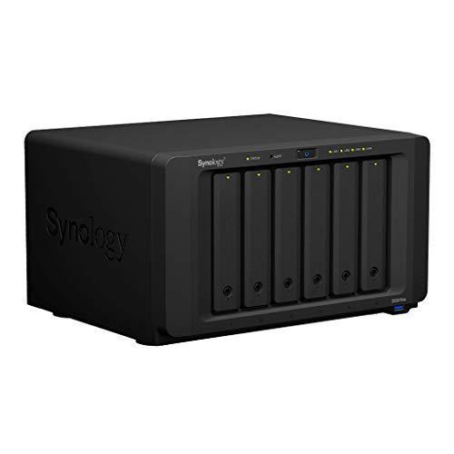 Synology DiskStation DS3018xs Tower NAS Server, Intel Pentium D1508 Dual-Core, 16GB DDR4, 2TB SSD, 40TB SATA HDD, Synology DSM Software - 1