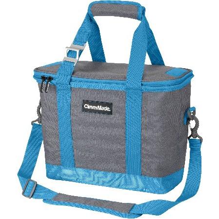 品質は非常に良い  新品CleverMade Collapsible Cooler Bag with Shoulder Strap: Insulated Leakproof 生活雑貨