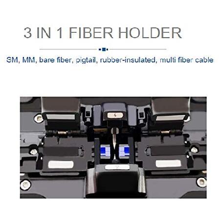 D　YEDEMC　SM＆MM　Fiber　Automatic　Intelligent　(Ai-9)　Splicer　Optical　Optical　Splicing　Cleaver　…　Welding　＆　Fiber　Fusion　Fiber　Machine　Kit