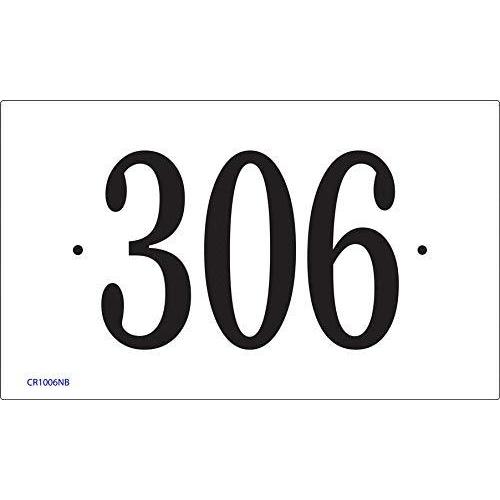 Personalized Address Plaque Custom House Number Sign Displays Up To