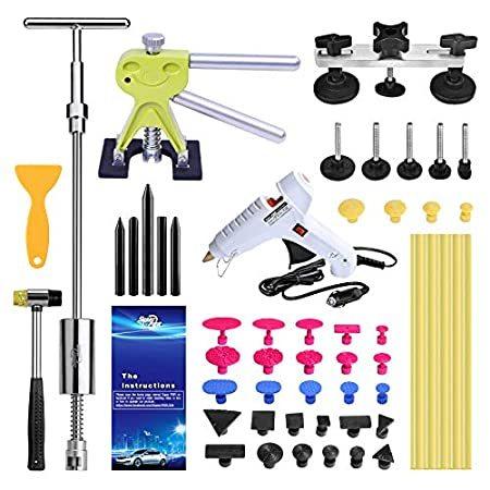 新品pdr 自動車用ペイントレスへこみ修理キット 車へこみプラー ブリッジへこみプラーキット へこみ除去ツール すべての種類の車体へこみに対応 新着