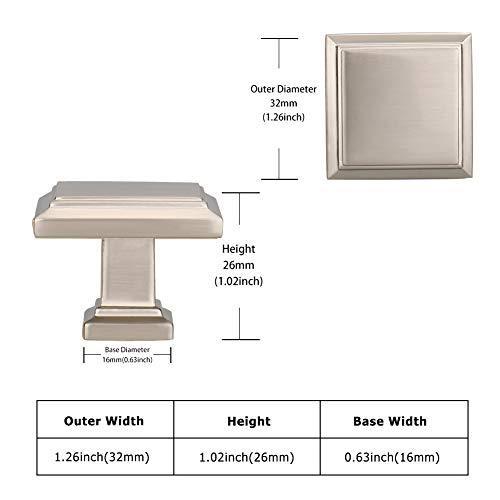 優先配送 新品homdiy 30パック キャビネットハードウ キッチンキャビネットノブ Hd9111snb 引き出しノブ つや消しニッケル キャビネットノブ 生活雑貨 Binghamtonhots Com