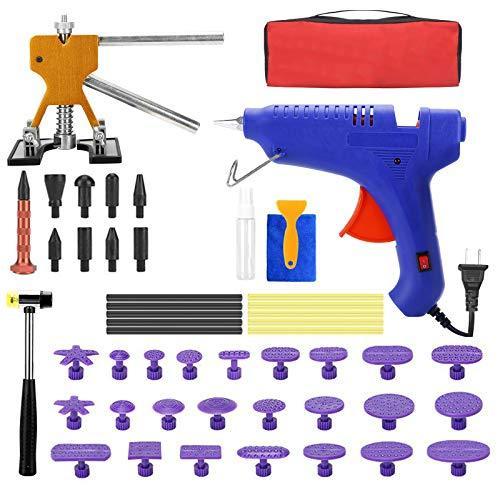 玄関先迄納品 新品silivn 小さなへこみドアへこみ修理に簡単使用 車のへこみプラーキット 50個 修理リムーバーツール ペイントレスへこみ除去キット 生活雑貨 Onsecurity Ar