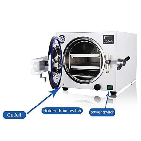 18L　Surgical　Instruments　Autoclave　Stainless　Equipment　Steel　Steriliz~ation　Machine　Lab　Steam　E218