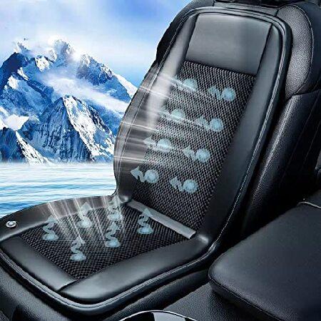 感謝の声続々 ファン10個 新品冷却カーシートクッション エアコン 通気性シートカバー 夏の運転に 15秒クールダウン高速 3段階温度調節12vシステム 生活雑貨 Hassoncaterers Com