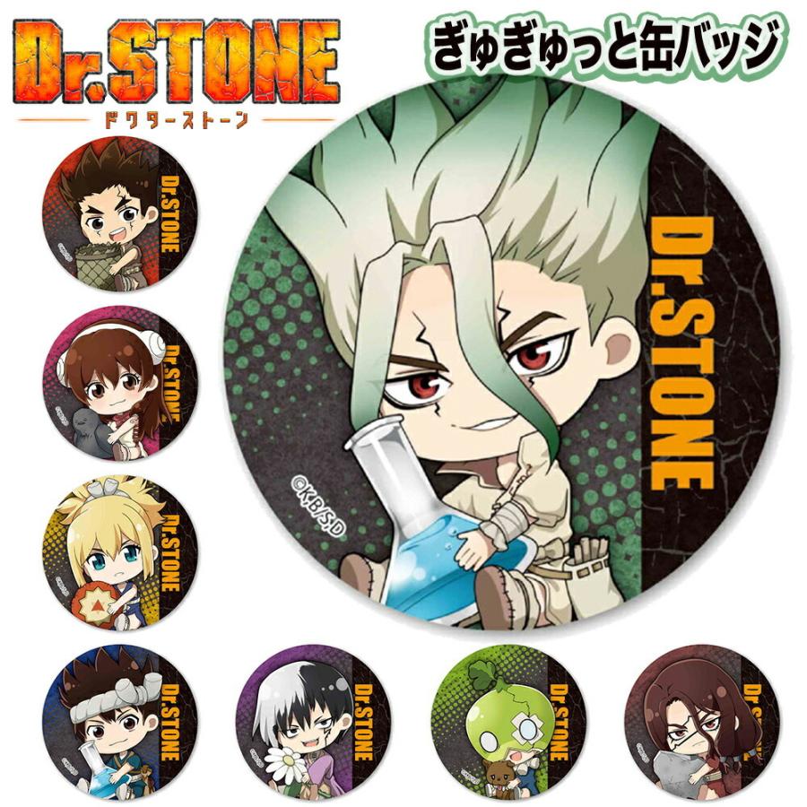 Dr Stone グッズ ぎゅぎゅっと 缶バッジ ドクターストーン 缶バッチ 千空 大樹 杠 コハク クロム 幻 スイカ 獅子王 司 キーホルダー Cbio Drst Ariat 通販 Yahoo ショッピング