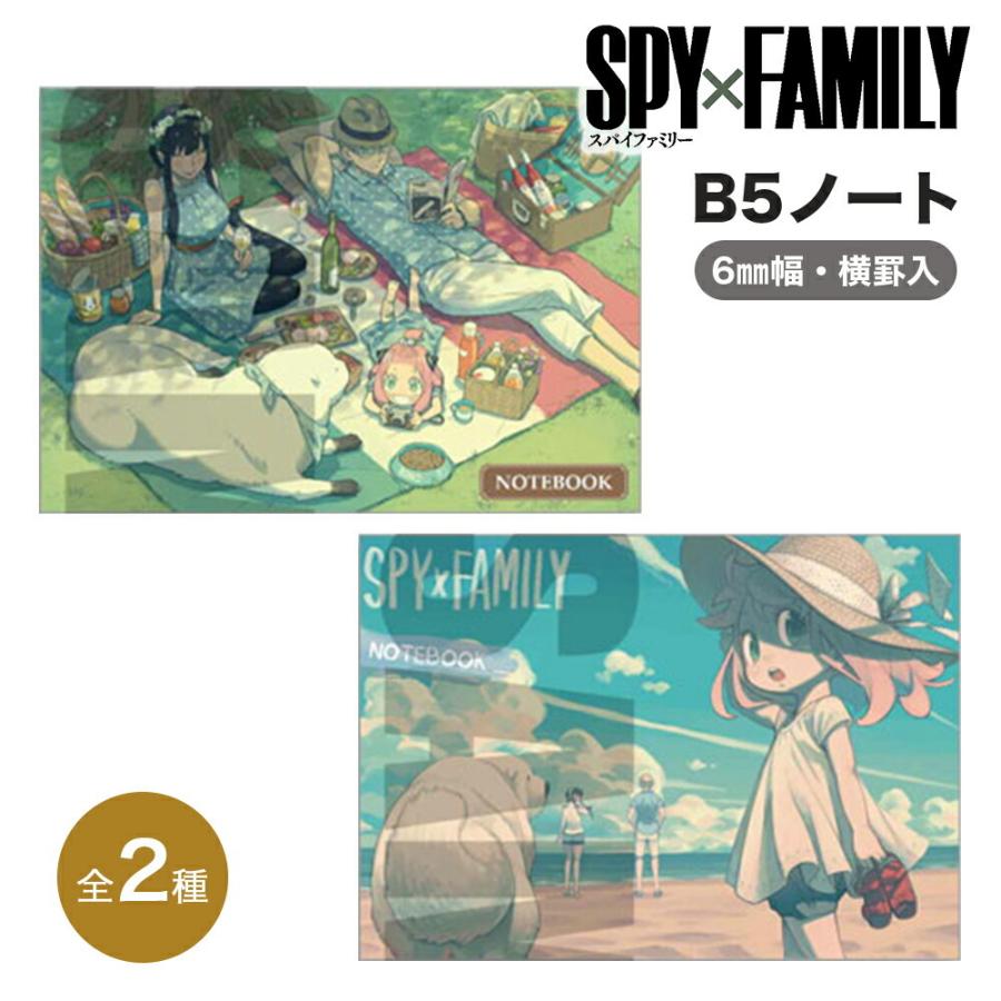 Spy Family グッズ B5ノート 6mm幅 罫線入 自由帳 ノート ノートブック スパイファミリー アニメ 漫画 コミック 文房具 横罫 メモ帳 B5 筆記具 筆記用具 Gnsy Spy Ariat 通販 Yahoo ショッピング