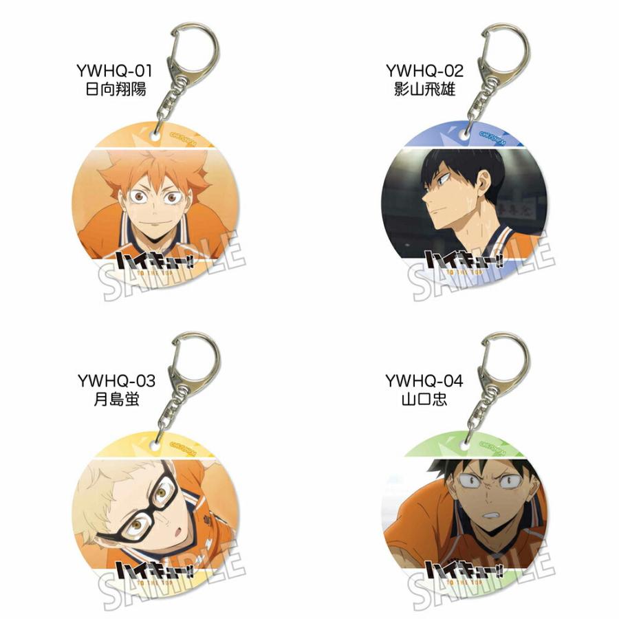 ハイキュー!! TO THE TOP グッズ やわらかクリアチャーム 12種